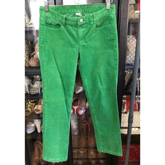 J. Crew Emerald Straight Leg Pants - Picture 2 of 8